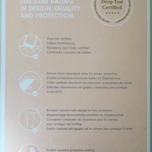 New in box Sonix iPhone X clear case - Picture 4 of 5